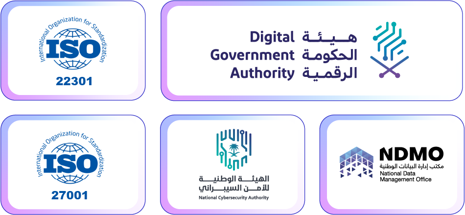 مرخص ومتوافق بالضوابط المحلية والعالمية